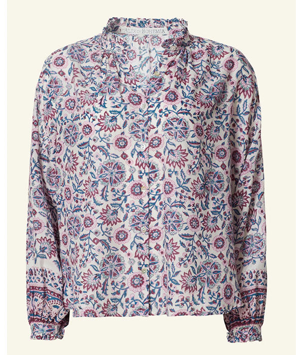 Poet Blouse - Amazon Floral