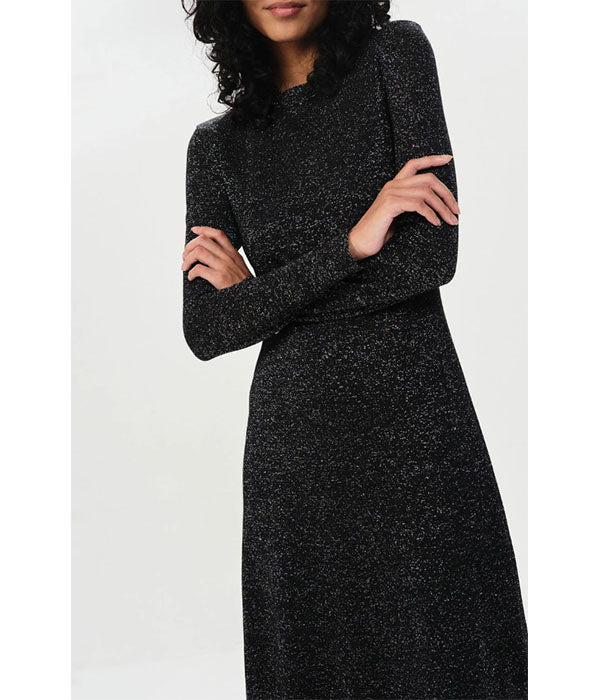 Medanos Kalea Long Sleeve Dress - Black