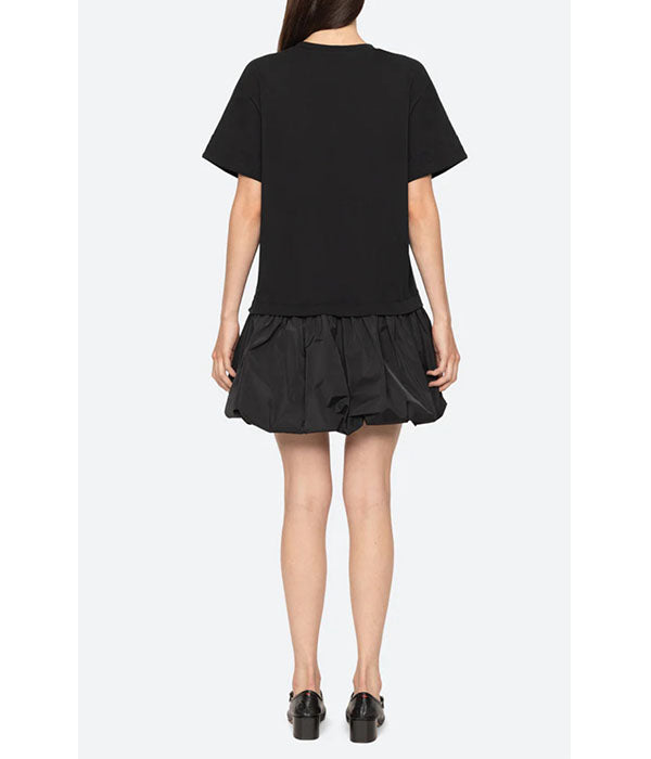 Belen T-Shirt Dress - Black