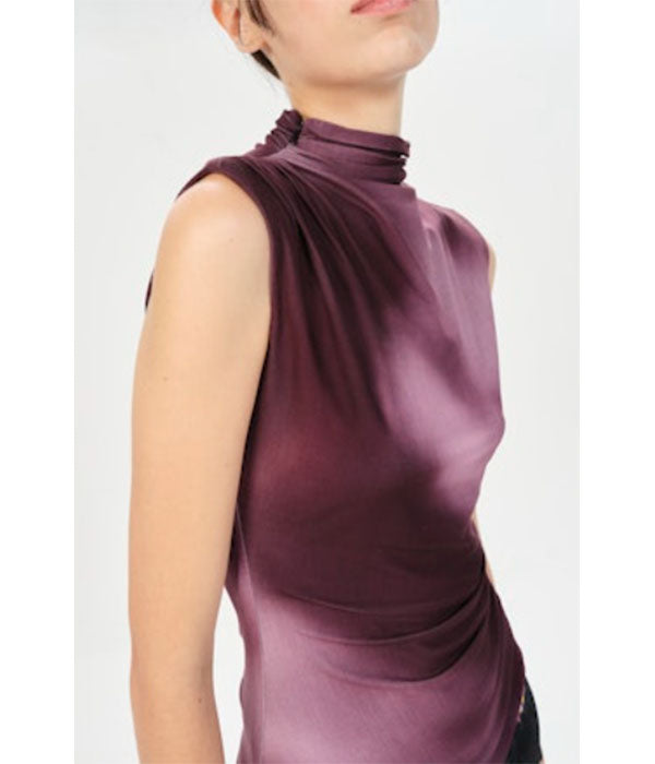 Varela Justine Sleeveless Top - Burgundy