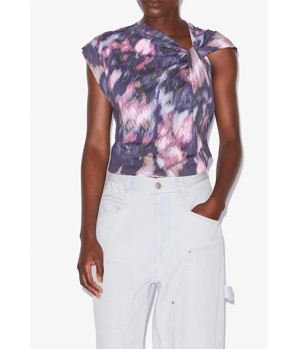 Nayda Tee Shirt - Purple / Lilac