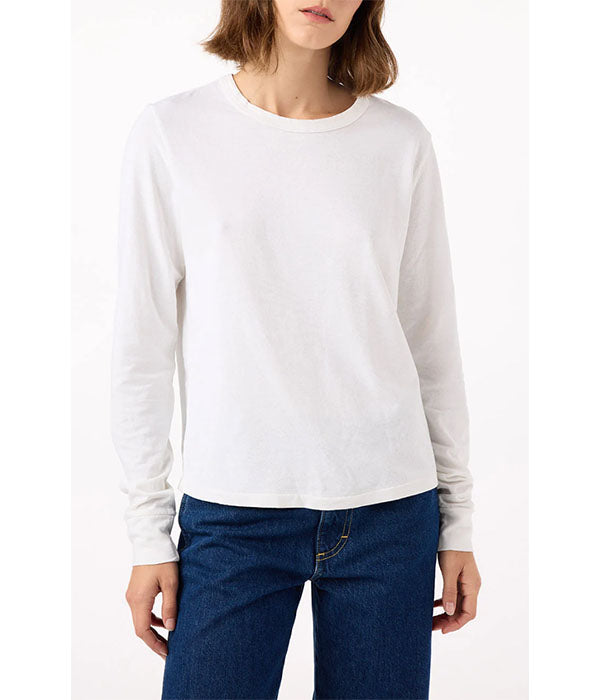 Love Long Sleeve Tee - White