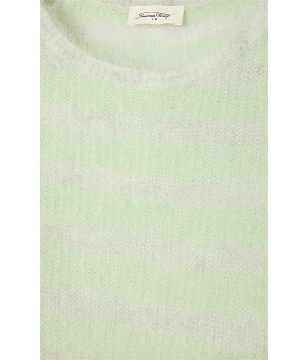 Nenybay Short Sleeve Sweater - Polar Melange