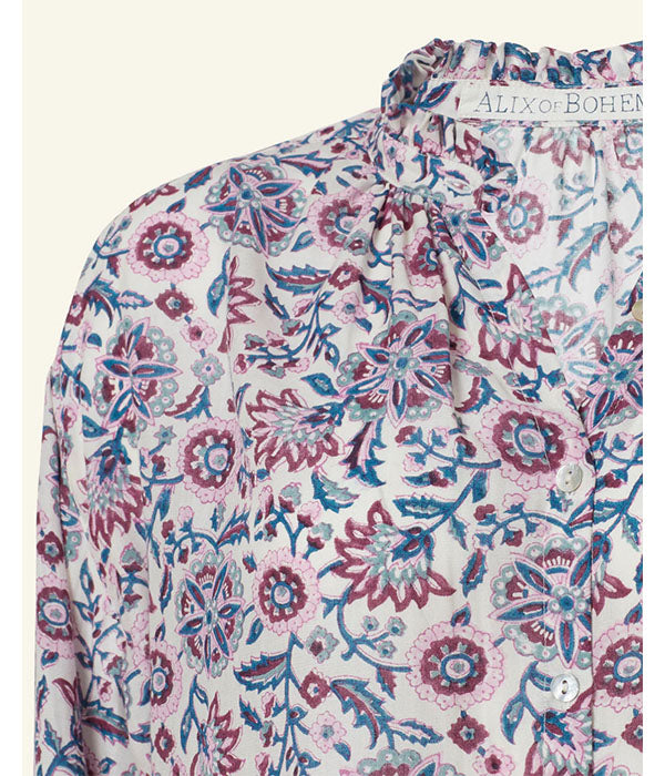 Poet Blouse - Amazon Floral