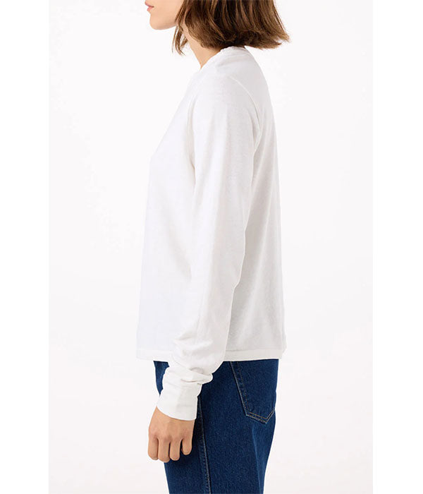 Love Long Sleeve Tee - White