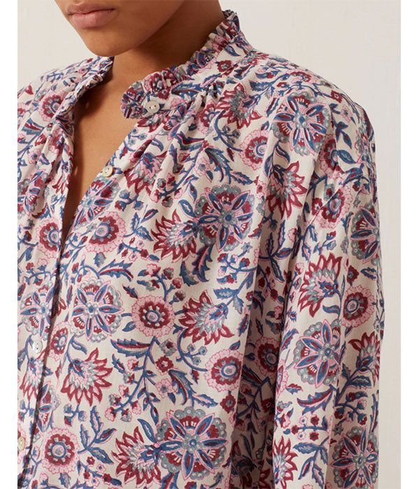 Poet Blouse - Amazon Floral