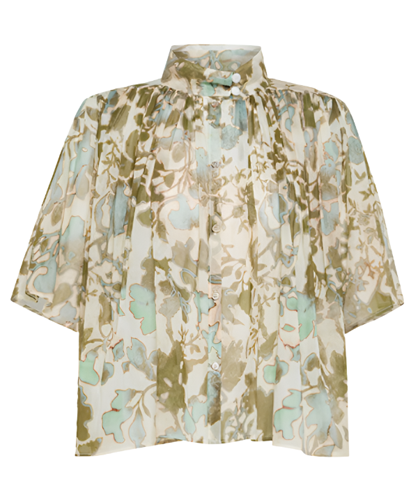 Bloom Print Top - Garden