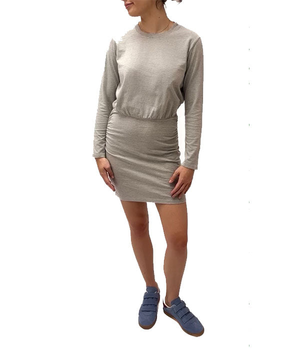 Lula Dress - Heather Grey